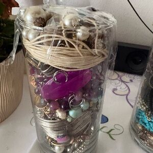 Assorted Jewelry Bundle with Purple and Silver Accents